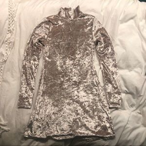 Urban Outfitters Turtleneck White Velvet